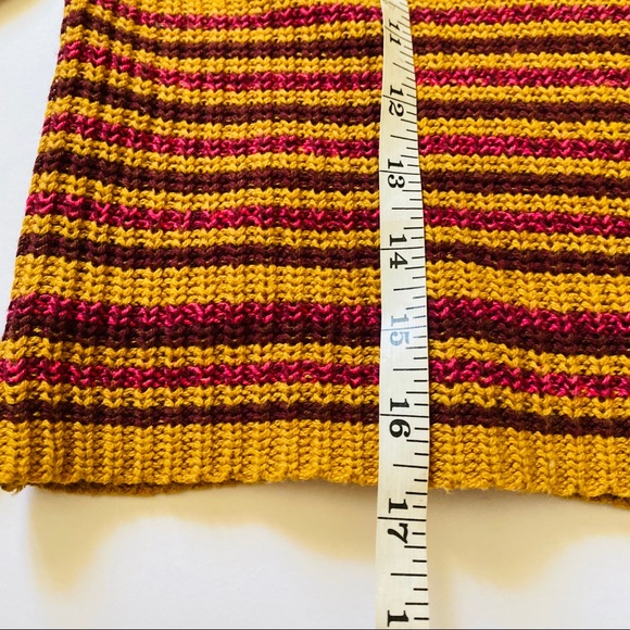 UrbanOutfitters Orange/pink stripe Knit sweater - Picture 7 of 8